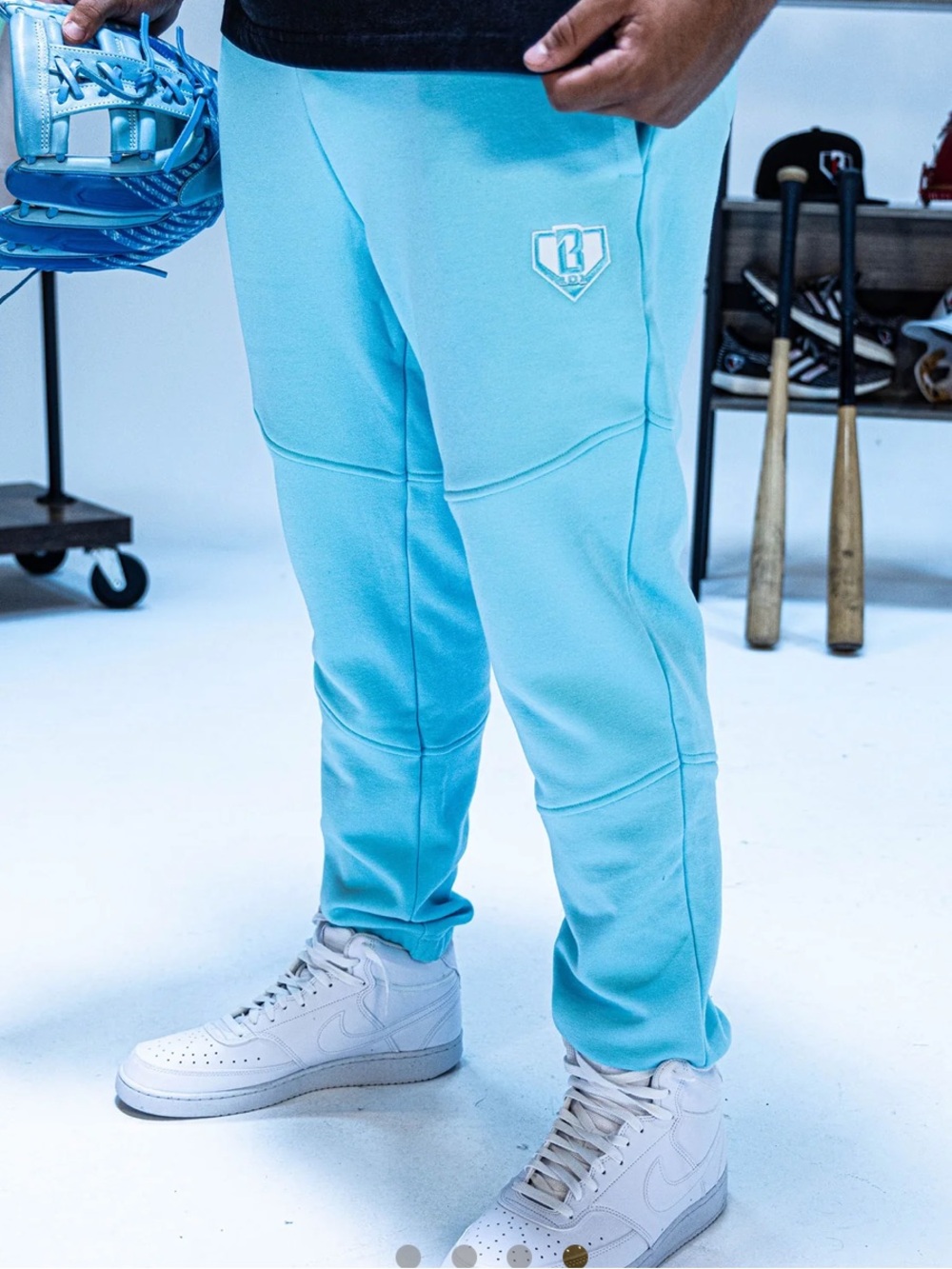 Baseballs Lifestyle 101 Baseline Sweatpants Size Small NEW